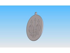 beretta logo medalian les signes et logos pièce de monnaie arme à feu cintre ornement pewpew pic image signe 3d print model - Mito3D