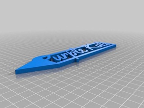 blau kale parametric Garten Anteil outdoor & kundengebundene 3d print model - Mito3D