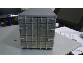 20' container door toys & games 3d print model - Mito3D