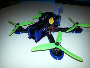 geprc vx5 moteur de pare-chocs r c véhicules bras drone lge quad quadricoptère quadcopter frame 3d print model - Mito3D