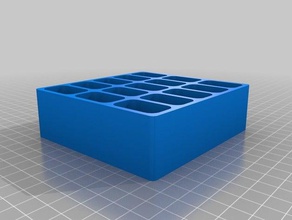 la mia su misura intorno organizzatore i contenitori 3d print model - Mito3D
