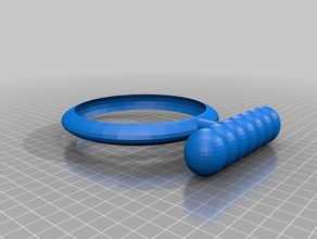 fantástico gaaris La impresión en 3d mármol bucle de juguete 3d print model - Mito3D
