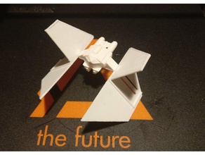 star wars old republic - la suprématie de classe combattant jouets & jeux 6mm miniature véhicule x-wing 3d print model - Mito3D