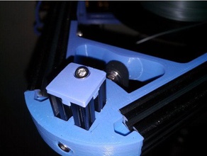 kossel 15x15 frame end screw hole 3d printer parts 1515 extrusion cap mini xl 3d print model - Mito3D