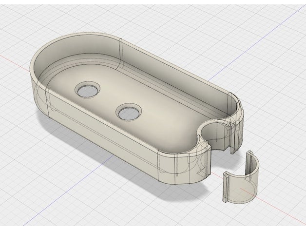 chuveiro de sabão titular casa banho 3D print model - Mito3D