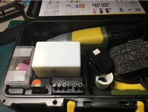 proxxon grinder ibs tool box parts 3d print model - Mito3D