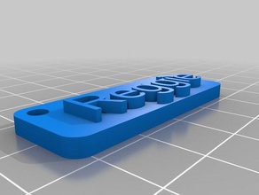 mi personalizar nombre listo etiqueta signos y logotipos personalizado 3d print model - Mito3D