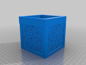 lampara puzzle 3d printing caja 3d print model - Mito3D