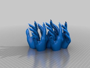 emploi à la main L'impression 3d 3d print model - Mito3D