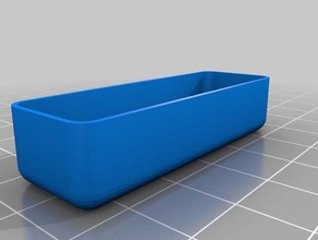 my customized square trays organization 3d print model - Mito3D