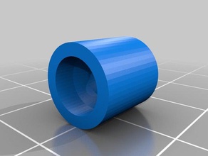 teflon tüp temel bir klip 3d yazıcı aksesuarları 3d print model - Mito3D