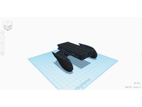 nintendo switch grip v2 A impressão 3d 3d print model - Mito3D