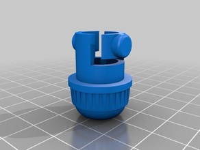 replacement cap generic deburring tool parts deburrer hand tools lid pla part 3d print model - Mito3D
