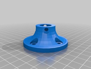 il mio personalizzato parametrico tubo flangia di montaggio famiglia su misura 3d print model - Mito3D
