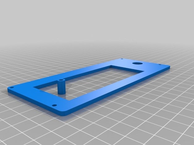 kossel painel de lcd A impressão 3d 3D print model - Mito3D