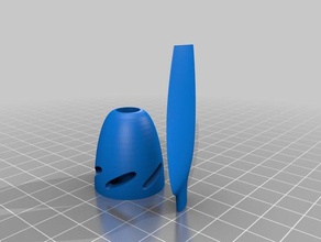 fawt spinner de la cuchilla 3d print model - Mito3D
