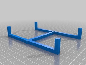 drawer hardware drilling template decor 3d print model - Mito3D