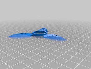 genji encogido spinner división de impresión juguetes mecánicos 3d print model - Mito3D