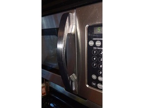 frigidaire microondas reemplazo de manejar cocina y comedor 3d print model - Mito3D