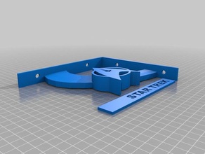 star trek shelf bracket rhs 3d printing 3d print model - Mito3D