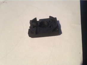 afinia extruder bearing holder 3d printer parts 3d print model - Mito3D