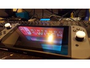 nintendo switch joystick-extender mod 14 remix 3 Beinen Spiele 3d print model - Mito3D