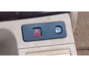 danger le bouton de verrouillage capot bmw e46 l'automobile 3d print model - Mito3D