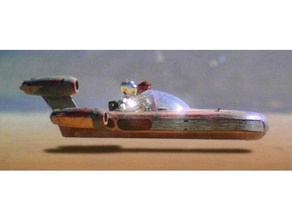 x-34 landspeeder x-024 kanat ver oyunlar luke skywalker tatooine paketle x-wing x-wingtmg 3d print model - Mito3D