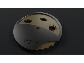 sunmoon disque passe-temps jouet mécanique lune étoiles soleil 3d print model - Mito3D