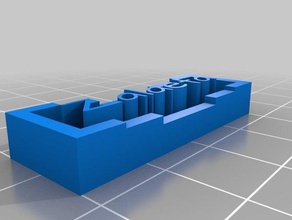 mi proyecto personalizado de zalaeta placa características del generador openscad aprendizaje 3d print model - Mito3D