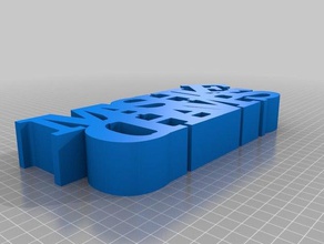bagger champs son heykeller özelleştirilmiş 3d print model - Mito3D