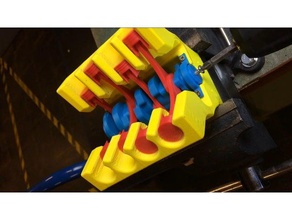 motor v8 mecânico de brinquedos 3d print model - Mito3D