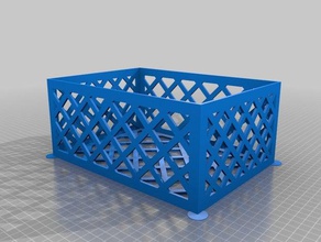 180x250x110 container containers customized 3d print model - Mito3D