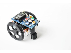 escornabot - pipop robótica 3dmodel 3dprintable arduino o bluetooth brinquedo educativo crianças prusa i3 robô 3d print model - Mito3D
