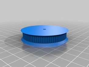 minha simples personalizado polia dentada robótica 3d print model - Mito3D