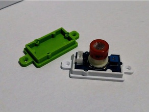 grove sensor-Befestigung - groß Elektronik 3d-drucken mount sensor sketchup 3d print model - Mito3D