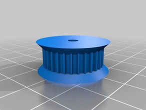 jakeferreri simples personalizado polia dentada robótica 3d print model - Mito3D