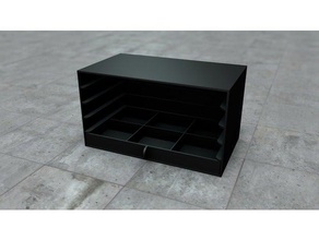 small parts storage organizer organization 3d print model - Mito3D