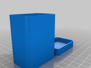 meine angepassten voll-parametrischen box Container kundengebundene 3d print model - Mito3D