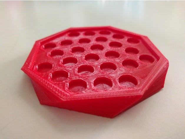 twisted coaster decor coasters drink twist 3D print model - Mito3D