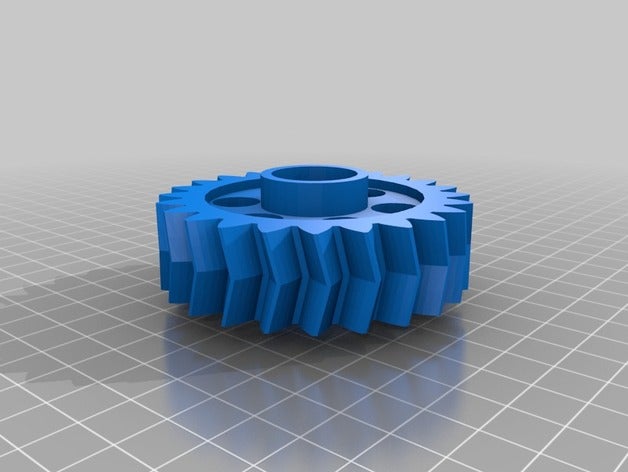 24-100-25-20 gear parts customized 3D print model - Mito3D