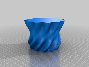 vaso 07 recipientes personalizado 3d print model - Mito3D