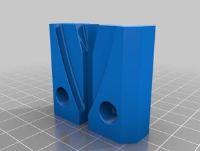 construir la placa de montaje anycubic kossel más 240 mm vidrio Impresora 3d las piezas plus 3d print model - Mito3D