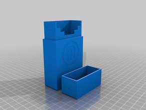 özelleştirilmiş uno kartım kutusu remix kart kutu ayarlayın oyunlar 3d print model - Mito3D