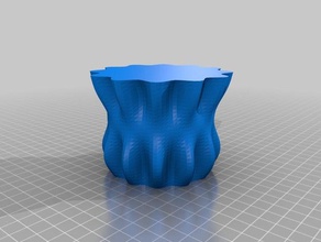 vaso 08 recipientes personalizado 3d print model - Mito3D