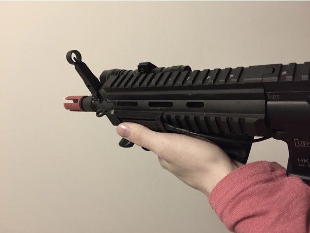 baskı plakası başparmak dinlenme monte edin spor ve açık hava airsoft Eki 3D print model - Mito3D