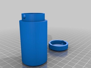 my customized atomizer box travellers containers 3d print model - Mito3D