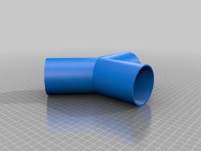 y vac tubo il fai da te su misura 3d print model - Mito3D
