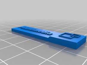 thunder teknoloji deneyimi lab etiketi kullanıcı araçlar 3d print model - Mito3D