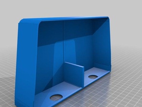 tesla s modificato vassoio distintivo automotive model 3d print model - Mito3D